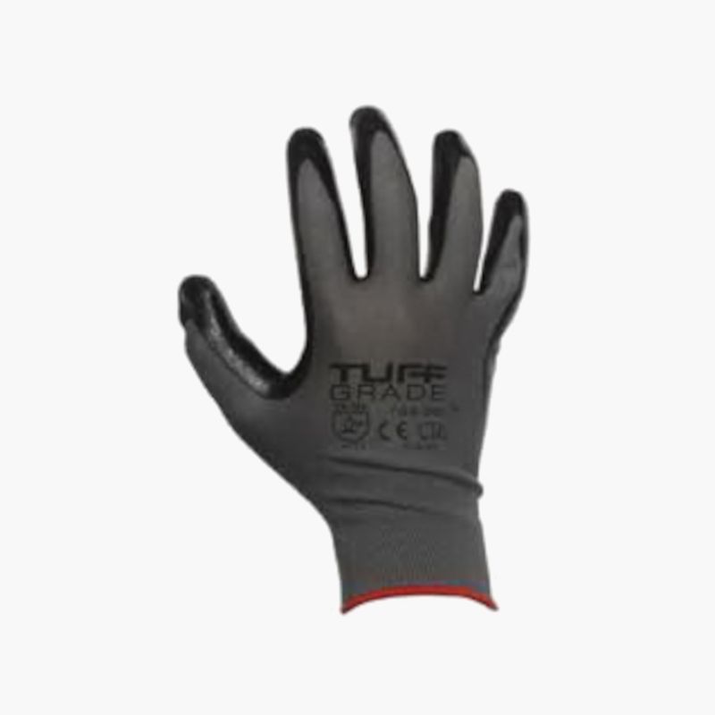 Polyester Shell Nitrile Gloves