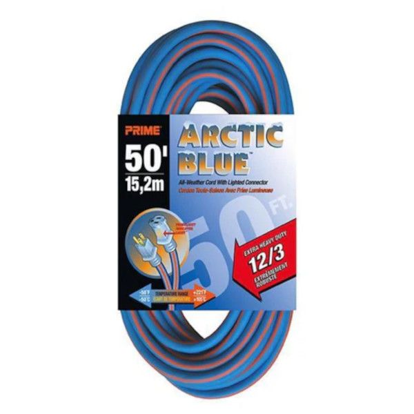 Prime Arctic Extension Cord 50'