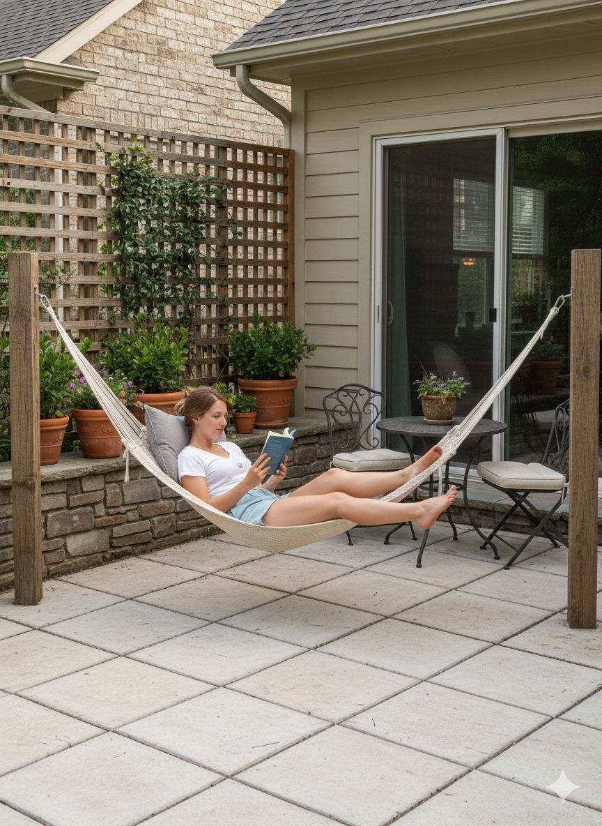 Hamaca de Algodón Tejiada