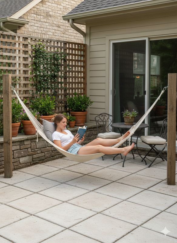 Hamaca de Algodón Tejiada