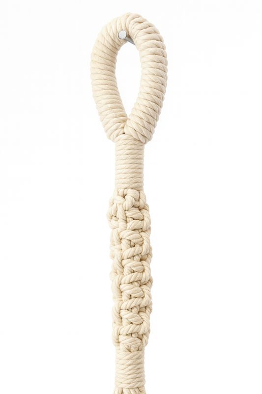 Macetero en Macrame