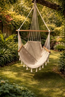 Columpio Artesanal Hilo Algodón