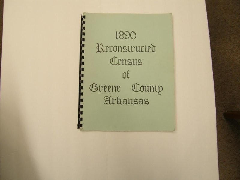 1890 Greene County Arkansas Reconstructed Census
