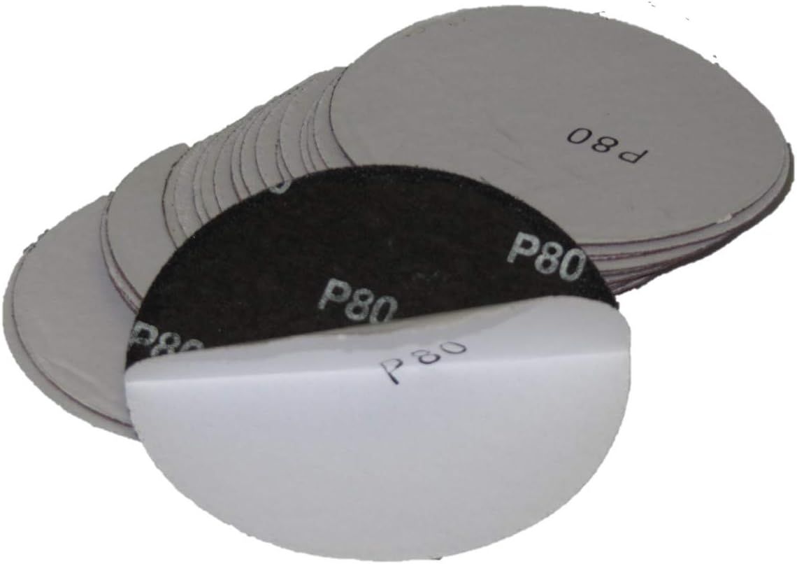 5&quot; PSA 80 Grit Sanding Discs (25 Packs)