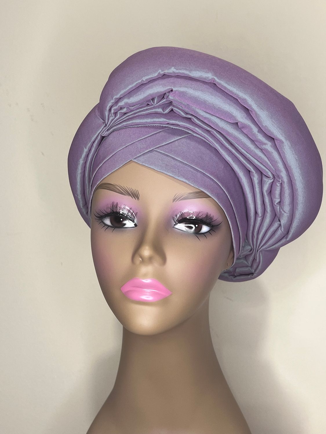 A Pleasing Lavender Turban