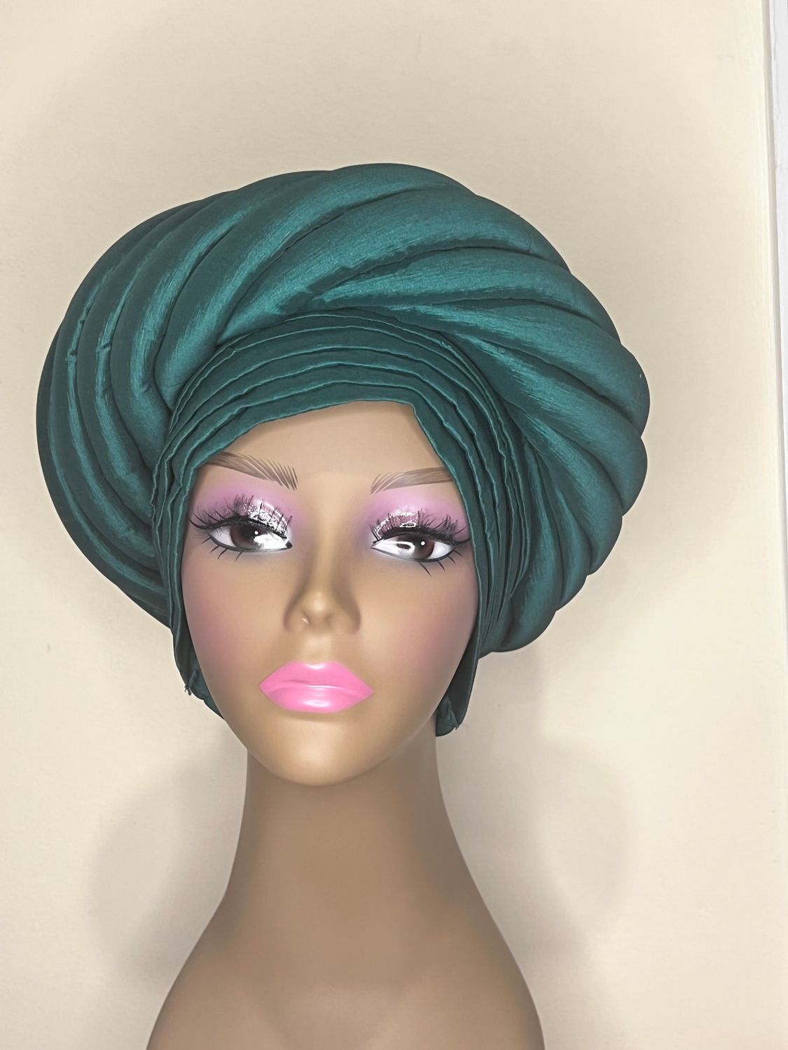 A Gorgeous Castleton Green Turban