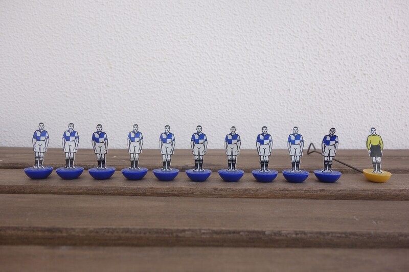 Subbuteo flat team celluloid ref 12 Blackburn Rovers