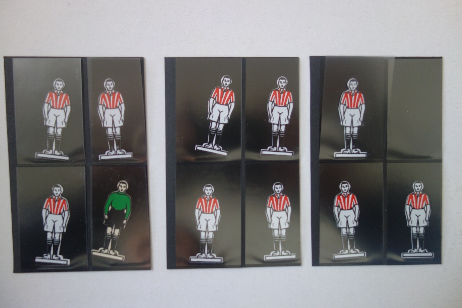 Subbuteo flat celluloid team 04 Stoke City perfect condition