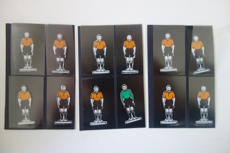 Subbuteo flat celluloid team 06 Hull city perfect condition