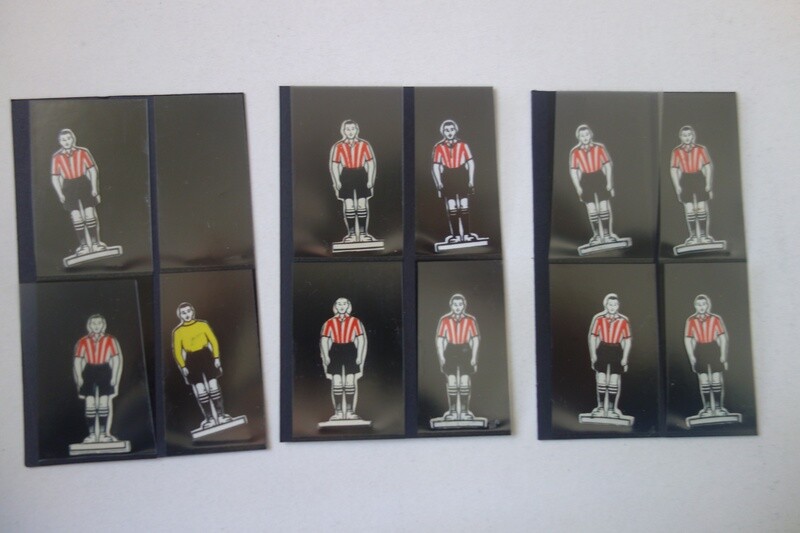 Subbuteo flat celluloid team 09 brentford perfect condition