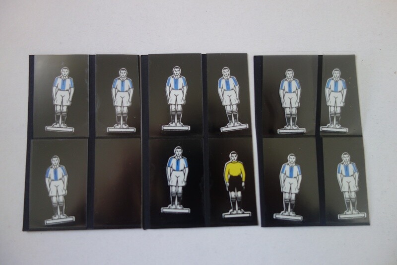 Subbuteo flat celluloid team 37 Oldham  perfect condition