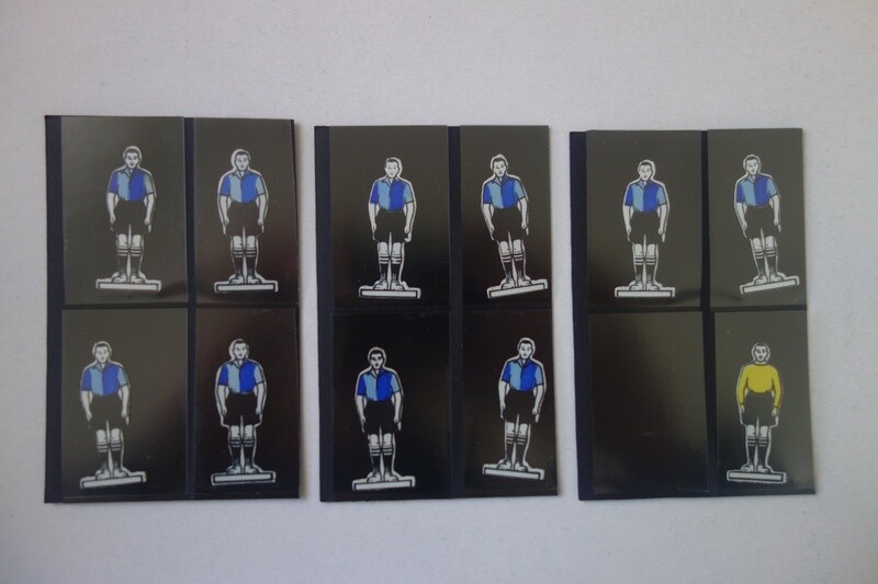 Subbuteo flat celluloid team 33  Bishop Auckland perfect condition