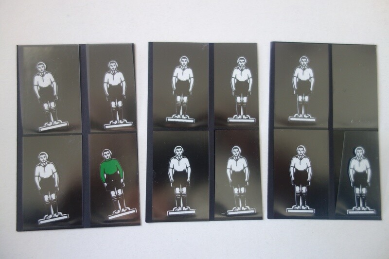 Subbuteo flat celluloid team10 fulham perfect condition
