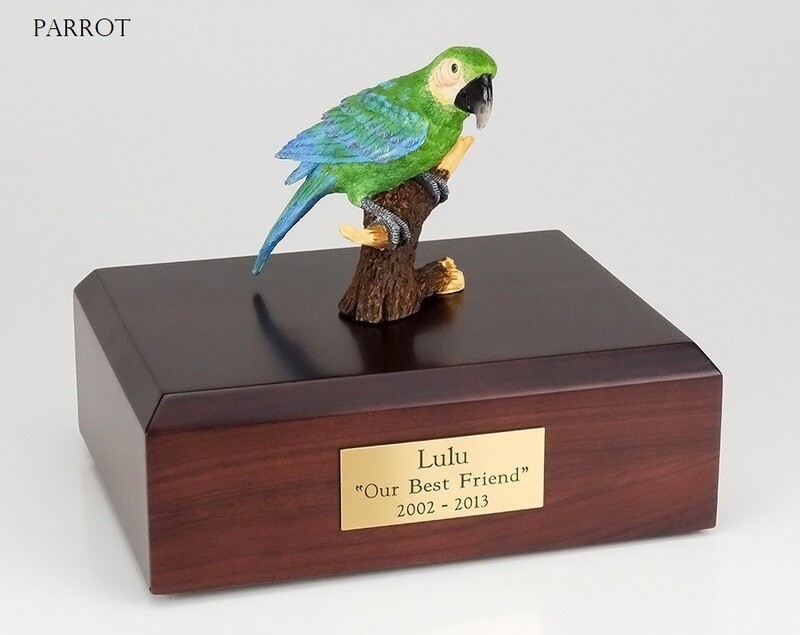 Figurine Bird Urn