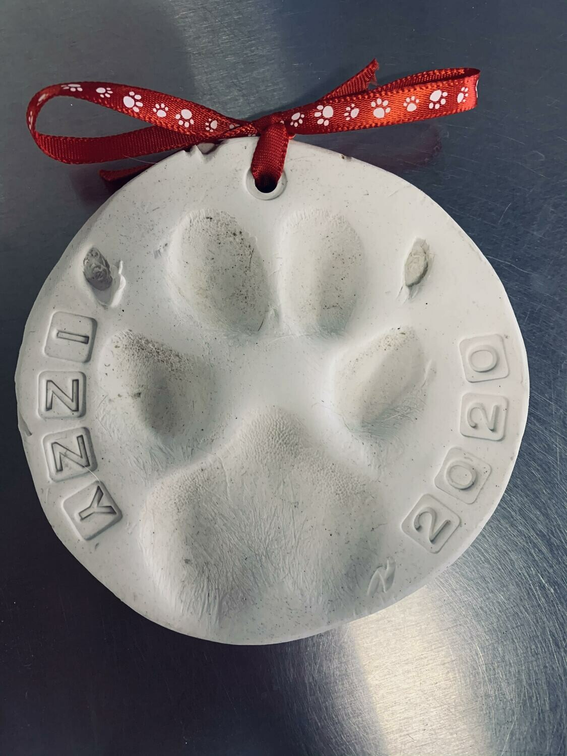 Clay Paw Print- CALL TO PLACE ORDER