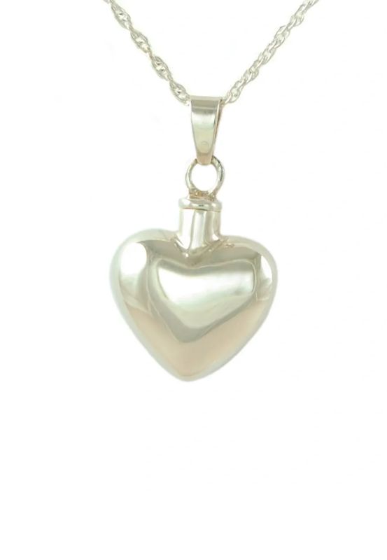 Cremation Heart with Chain
