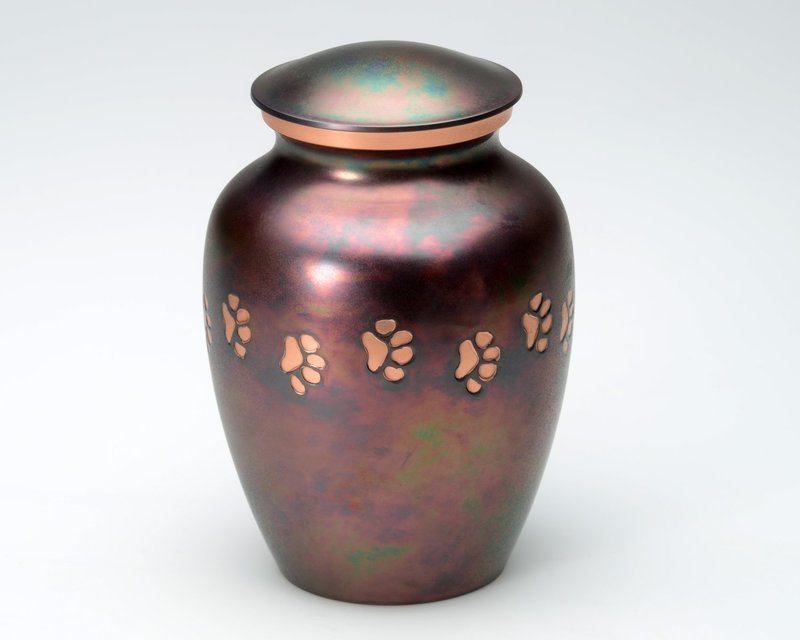 Classic Paw Print Urn