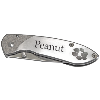Paw Print Pocket Knife
