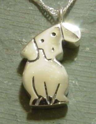 Sitting Doggy with Chain