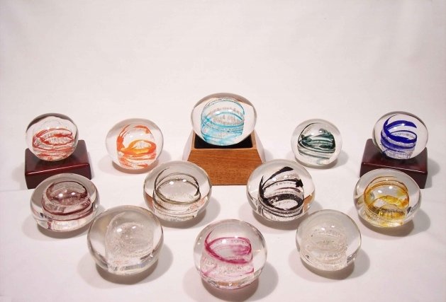 Cremation Glass Orb