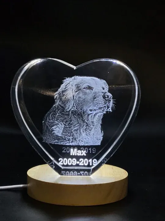 Legacy Tribute Crystal Keepsake