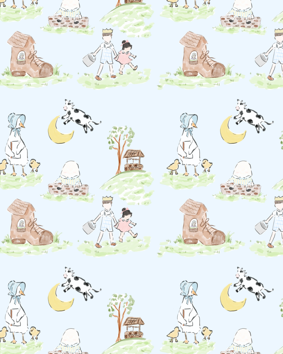 Nursery Rhyme Two Piece Set SS