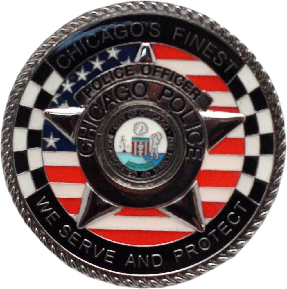 Chicago's Finest Challenge Coin 2-Sided