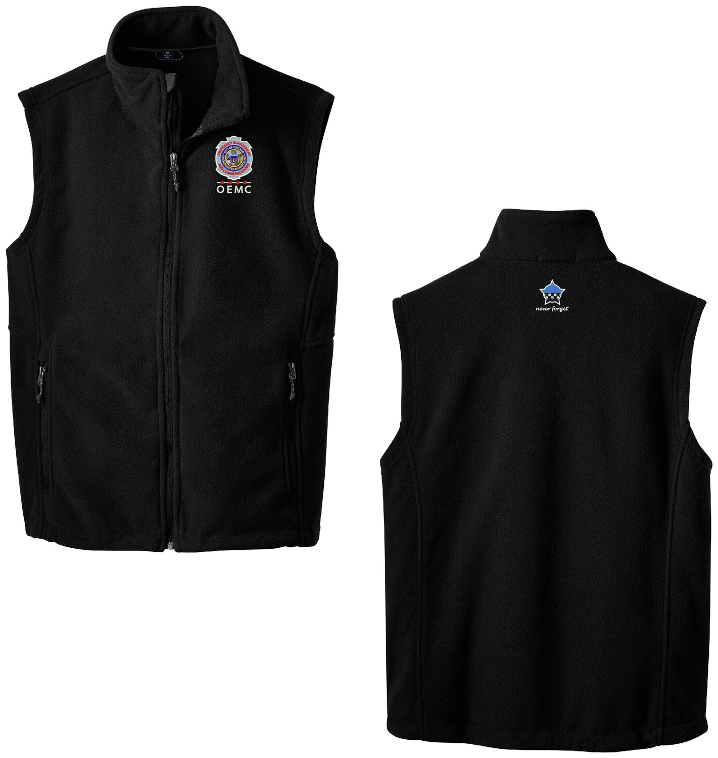 puur weten andere OEMC Value Fleece Vest Full Zip F219