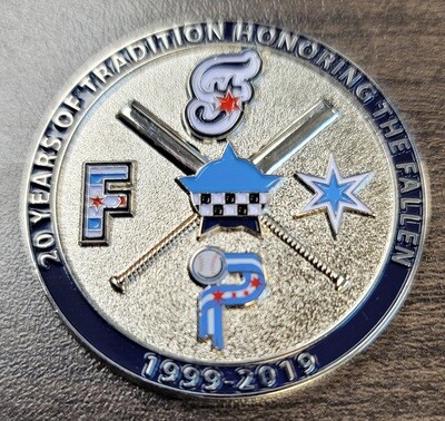 CPD Baseball Finest Challenge Coin 2-Sided