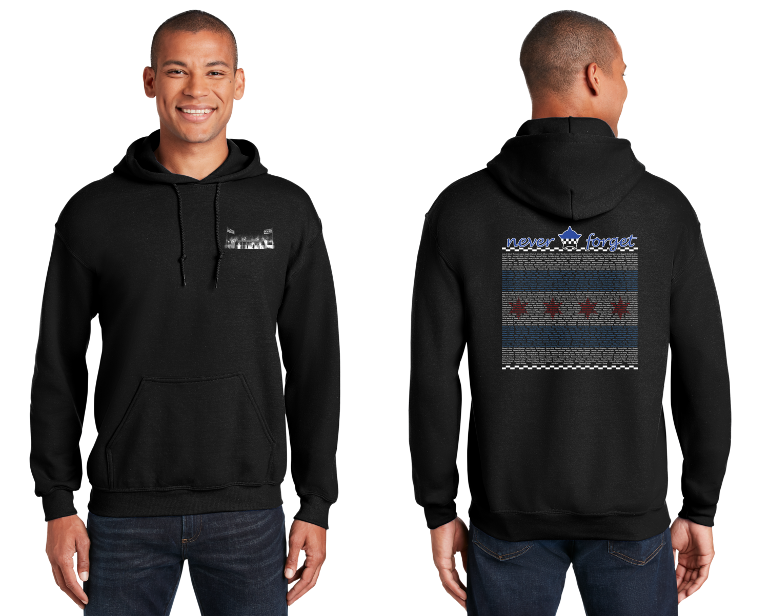 2022  Roll Call CPD Memorial Pullover Hooded sweat Shirt