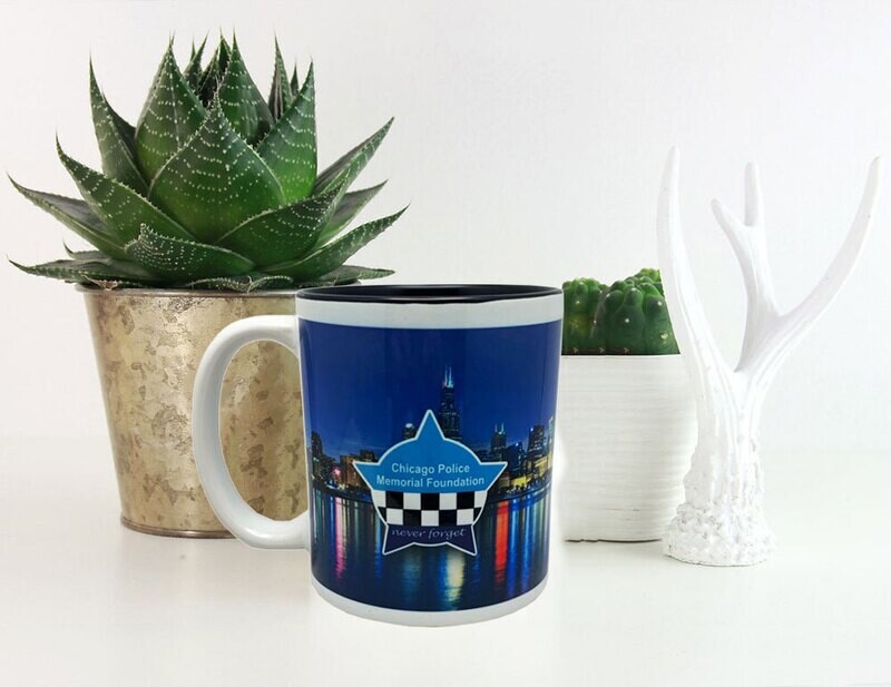 CPD Memorial Skyline Coffee Mug 2-Sided 10oz.