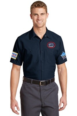 Cars & Cops Mechanic button Down Shirt