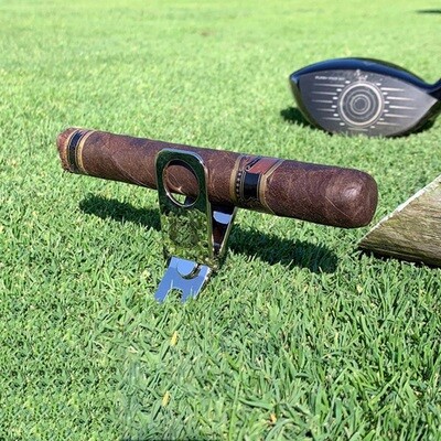 Chicago Police Department Cigar Holder Divot Toll with Ball Marker Octagon