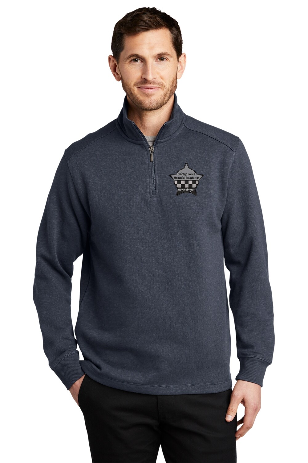 Memorial Slub Fleece 1/4-Zip Pullover