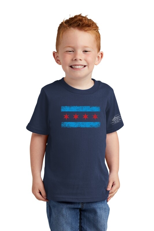Chicago Flag Toddler Tee CPD Memorial