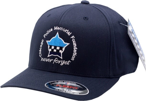 CPD Memorial Navy Flexfit Hat W/Embroidered Star