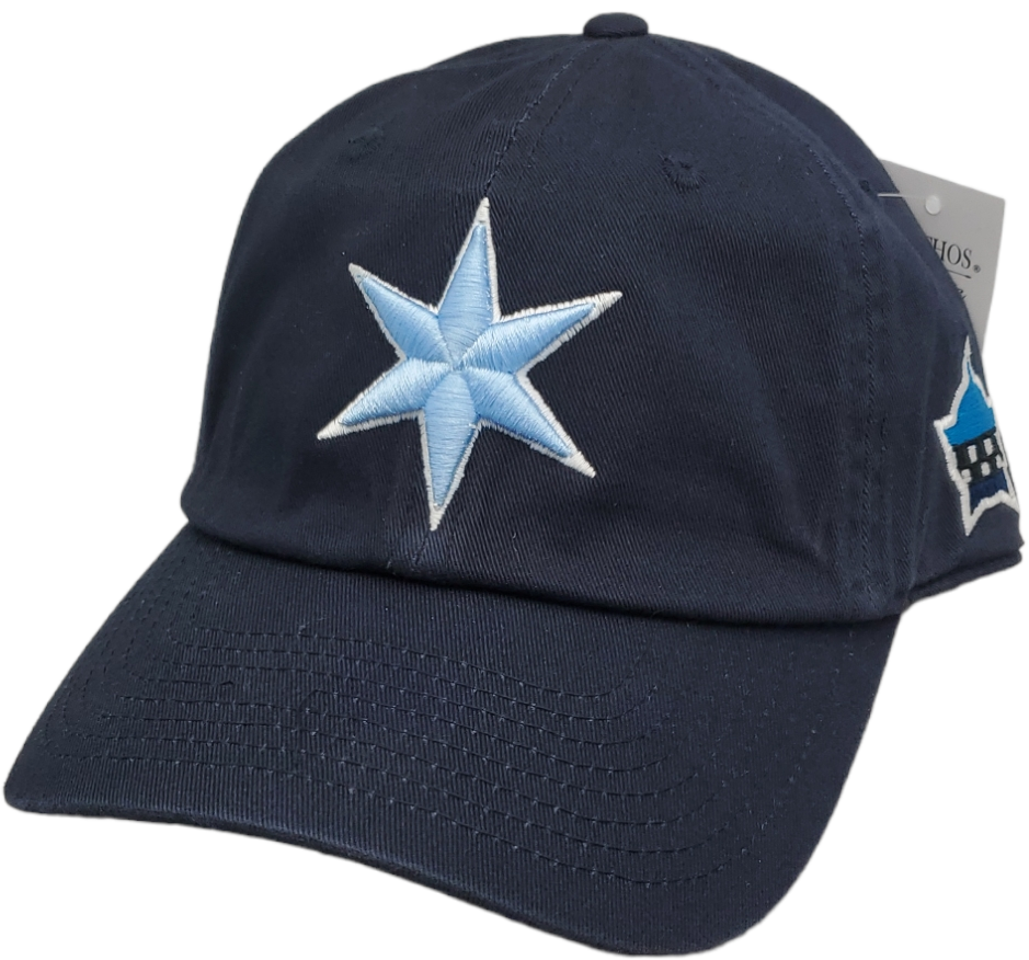 CPD Finest Baseball Star Logo Slouch Dad Cap Navy
