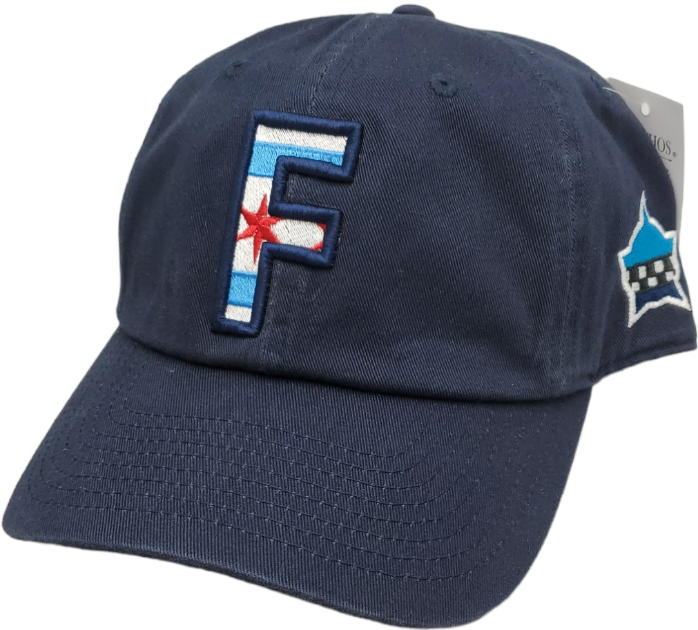 CPD Finest Baseball 3D Logo Slouch Dad Cap Navy