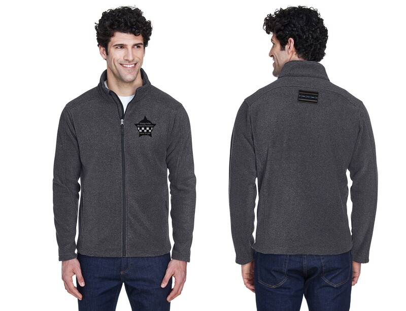CPD Memorial Chicago Flag Patch Journey Fleece Jacket 88190