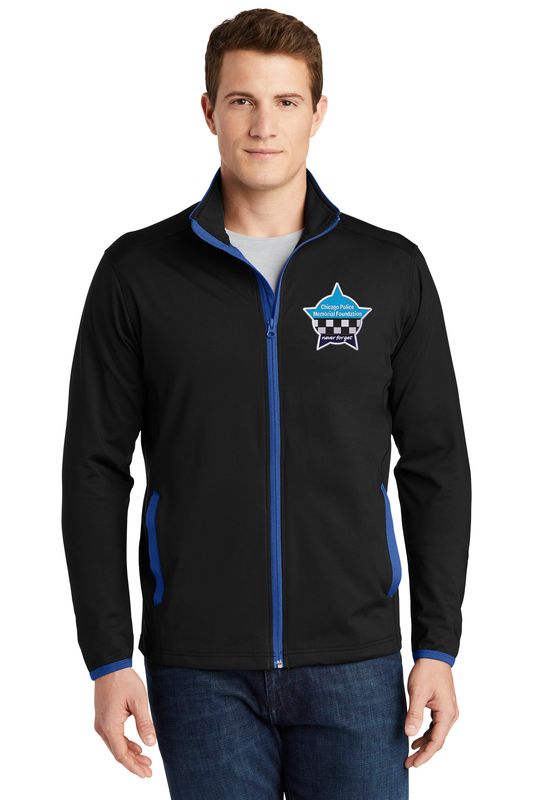 CPD Memorial Sport-Tek Stretch Contrast Full-Zip Jacket