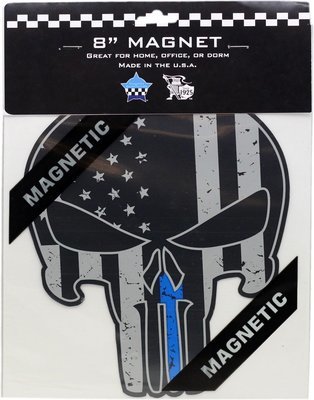 Punisher Blue Line Magnet 8