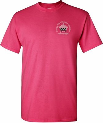 CPD Memorial Foundation Pink T-Shirt W/Embroidered Chest Logo