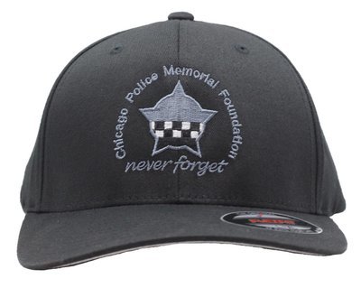 CPD Memorial Black Flexfit Hat W/Embroidered Star