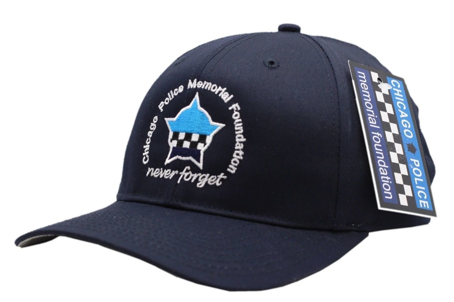 Chicago Police Memorial Navy Adjustable Strap Hat
