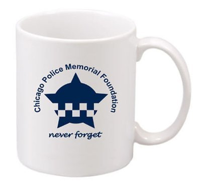 CPD Memorial Never Forget American Flag 11 oz Mug