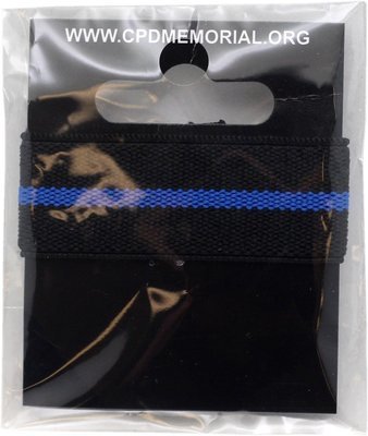 Chicago Police Memorial Foundation Mourning Band Blue Line