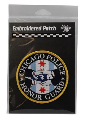 Chicago Police Honor Guard Round Patch