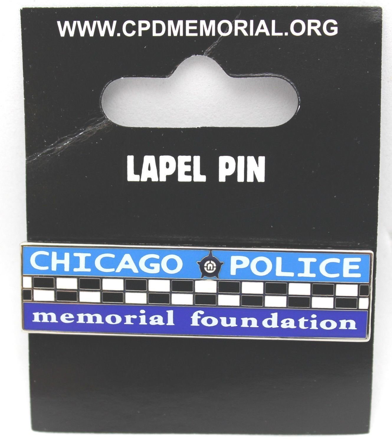 Chicago Police Memorial Bar Lapel Pin Chicago Police Memorial Foundation