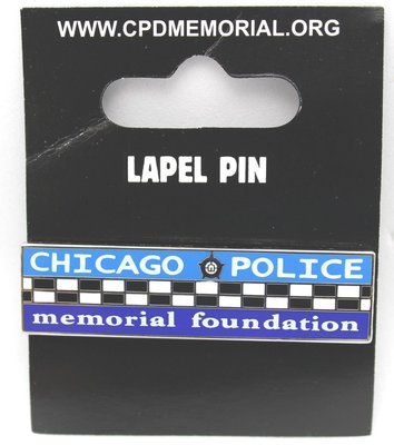 Chicago Police Memorial Bar Lapel Pin
