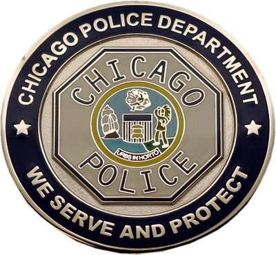 Chicago Police Star & Octagon Challenge Coin